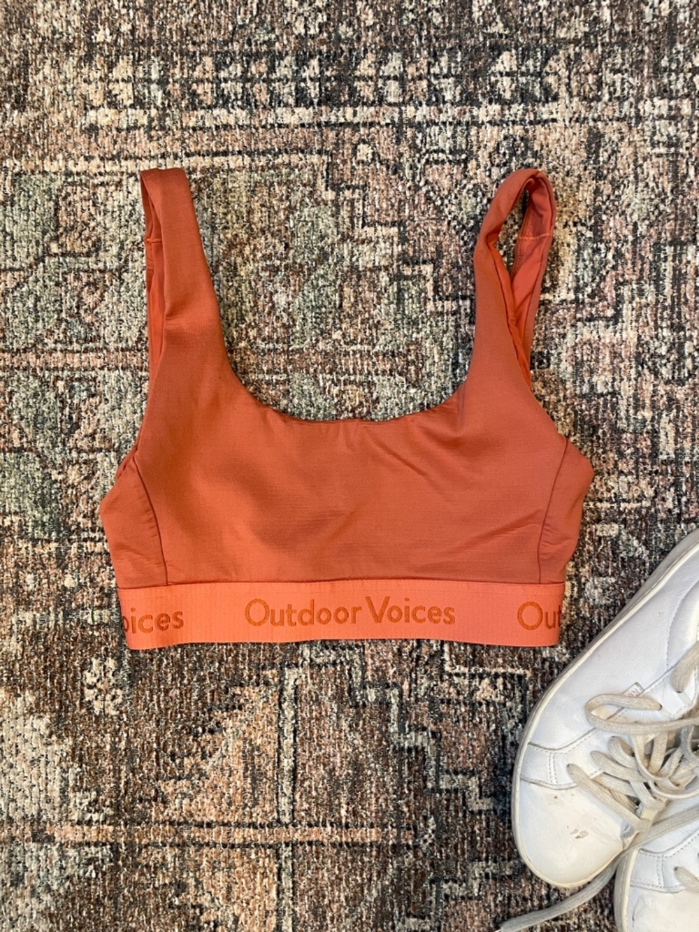 Outdoor Voices Terracotta Sports Bra Size S